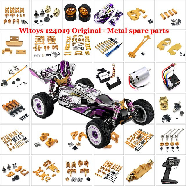 WLtoys RC-Teile Karosserieteile und Zubehör, Metall, Bunt / Mehrfarbig - Bild 1