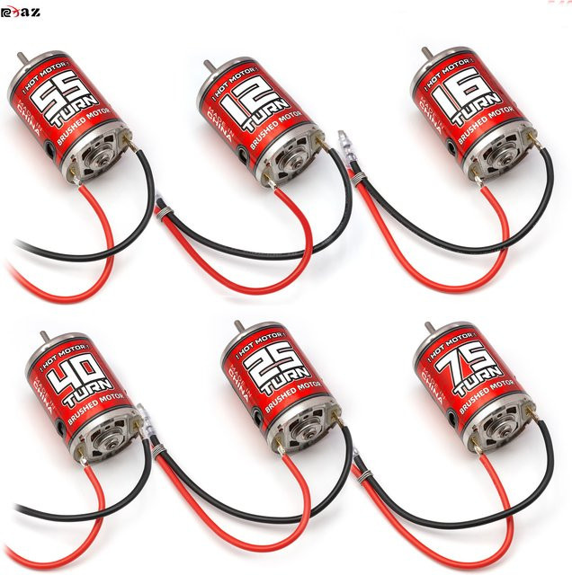 RCXAZ 540 Pro Bürstenmotor, Wasserdicht, für 1:10 RC Car Crawler - Bild 1