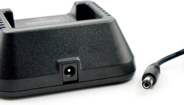 Baofeng Desktop-Ladegerät für Walkie Talkie UV-5R A / E / Plus TP in Schwarz - Bild 1