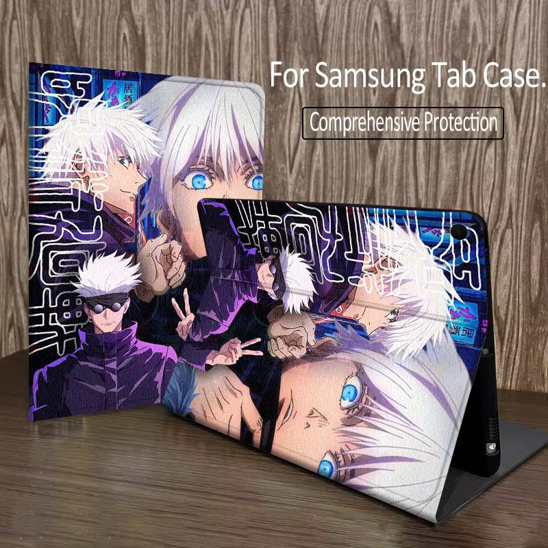 J-Jujutsus K-Kaisens Anime Tablet-Hülle für Samsung Galaxy Tab A7 A8 A9 S6 S11 Lite Plus in Multicolour - Bild 2