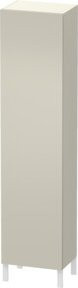 Duravit Hochschrank L-Cube individual in Taupe Supermatt mit Tür links - Bild 1