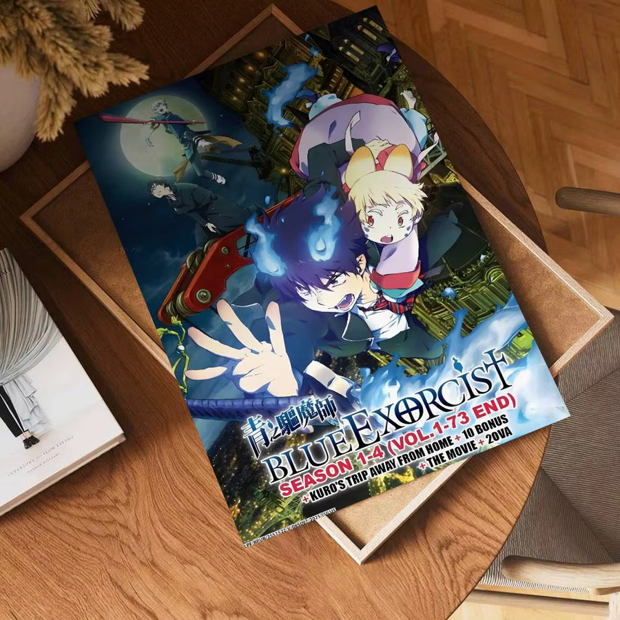 Wasserdichter Blue Exorcist Poster Aufkleber von Moetch in Multicolour für Wohnzimmer und Schlafzimmer - Bild 5