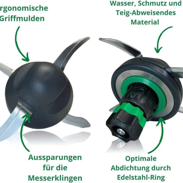 Vorwerk Teigvermeidung Schutzhülle für Thermomix TM5 und TM6 in Grau - Bild 1