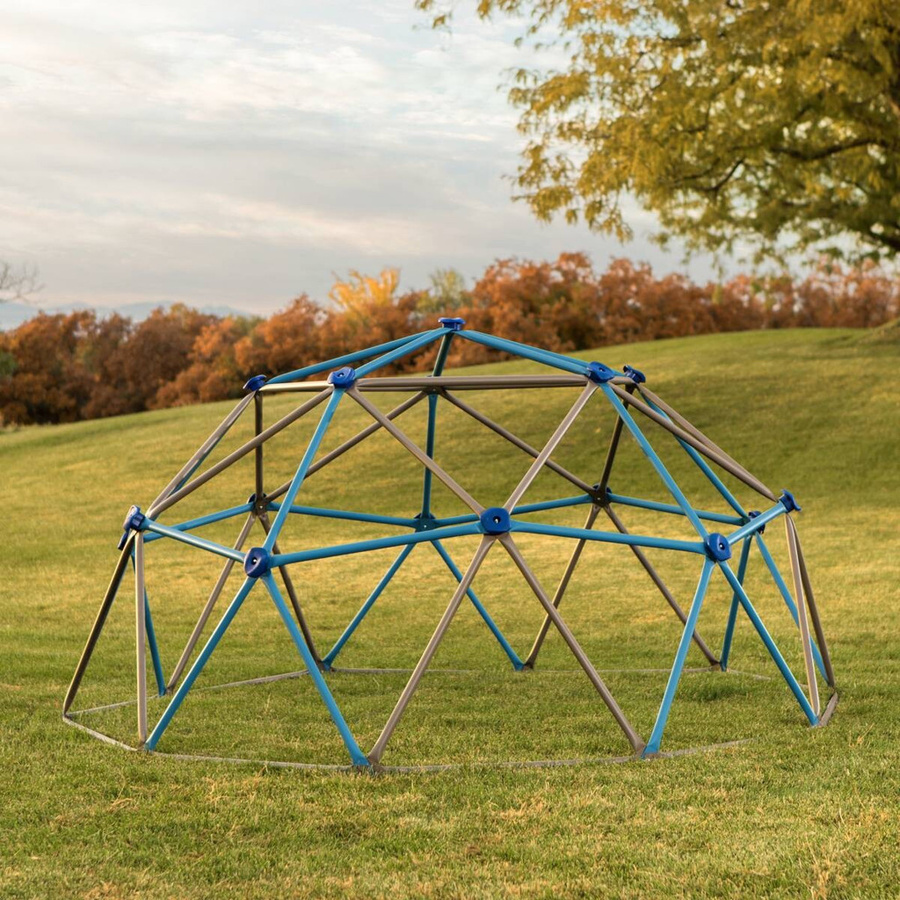 Lifetime Geodome Klettergerüst Geometrisch braun blau - Bild 3
