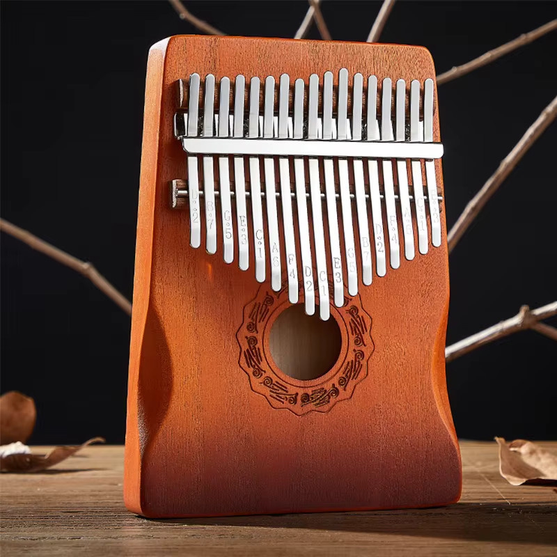 Hluru Kalimba Daumenklavier, 17/21 Tasten, Musikinstrument - Bild 3