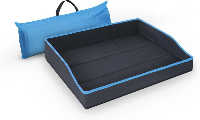 Bestlivings Faltbares Haustierbett für Hunde und Katzen in Blau mit abnehmbarem Bezug, B/T: 60 x 43 cm - Bild 1