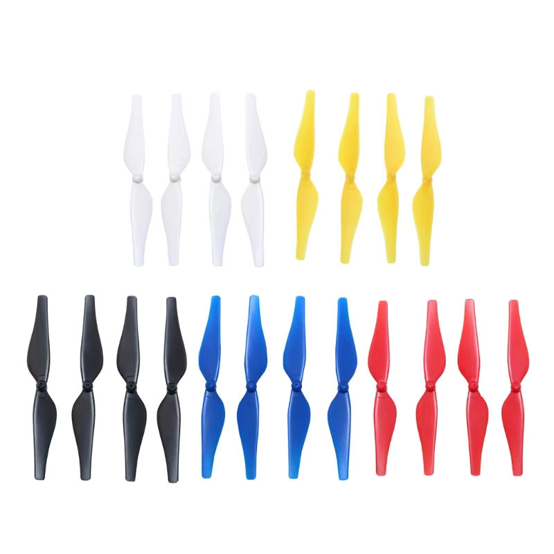 Leichte Ersatzpropeller für Tello-Drohnen mit Schnellverschluss in Rot und Multicolour - Bild 1