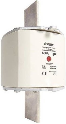 Hager NH-Sicherung LNH40500M 500A - Bild 1