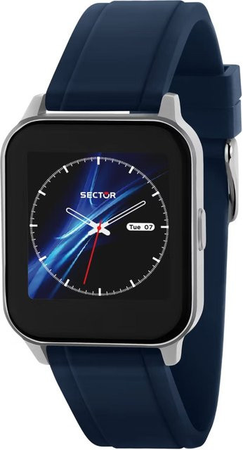 Sector Smartwatch, Aluminium, Schwarz, Silikon, 36 mm, Unisex - Bild 1