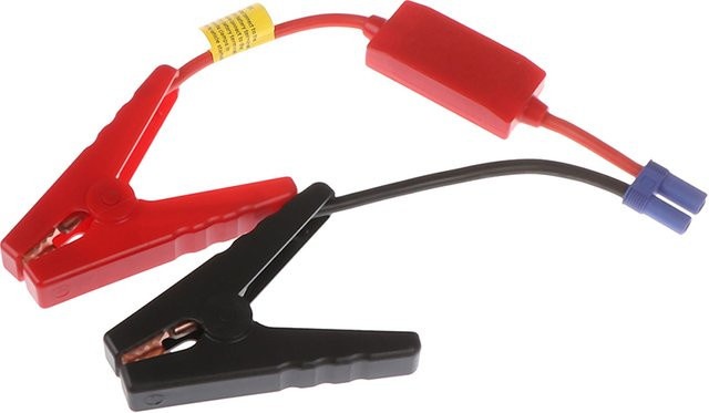 Batterie Clip Set für 12V Auto Starter und Booster, Rot und Schwarz - Bild 1