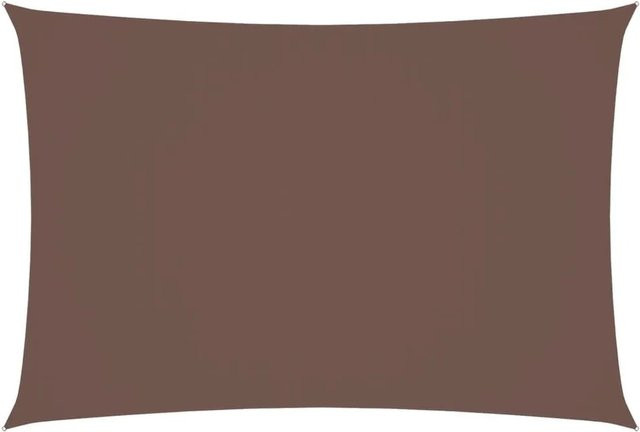 Furnicato Sonnensegel aus PU-beschichtetem Oxford-Gewebe, rechteckig, Braun, 25 x 45 m - Bild 1