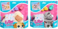 Just Play Interaktives Plüschtier für Neugeborene mit Bewegungs- und Soundfunktion, Kätzchen oder Hündchen sortiert, Höhe: 13 cm - Bild 1