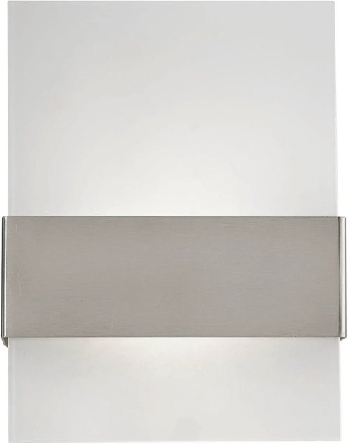 Eglo LED-Außenwandleuchte Nadela in Silber aus Edelstahl mit modernem Design und IP44 Schutz - Bild 1