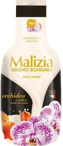 Malizia Badezusatz Schaum Orchidee und Bernstein, 1l, Unisex - Bild 1