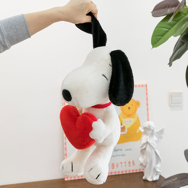 Bai Fen Bai dolls and toys Snoopy Hundepuppe Plüsch weiß 100cm - Bild 4