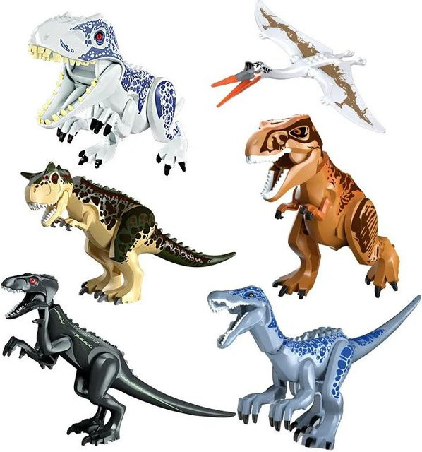 Moc Jurassic Dinosaurier Bausteinmodell Tyrannosaurus Rex Flugsaurier - Bild 1