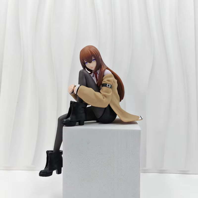 Bandai Steins Gate Kurisu Makise Anime-Figur, PVC Noodle Stopper - Bild 2