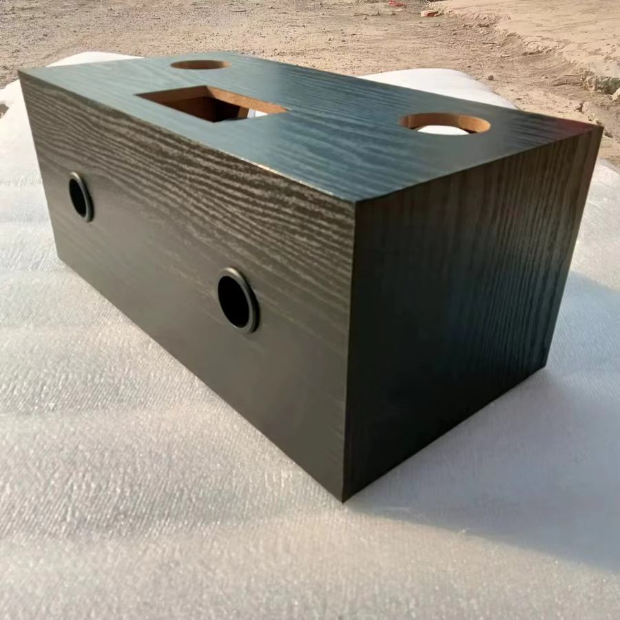 Cbirds DIY Subwoofer-Gehäuse für Aktiv- und Passiv-Lautsprecher, 4, 5 und 6,5 Zoll, Schwarz - Bild 2