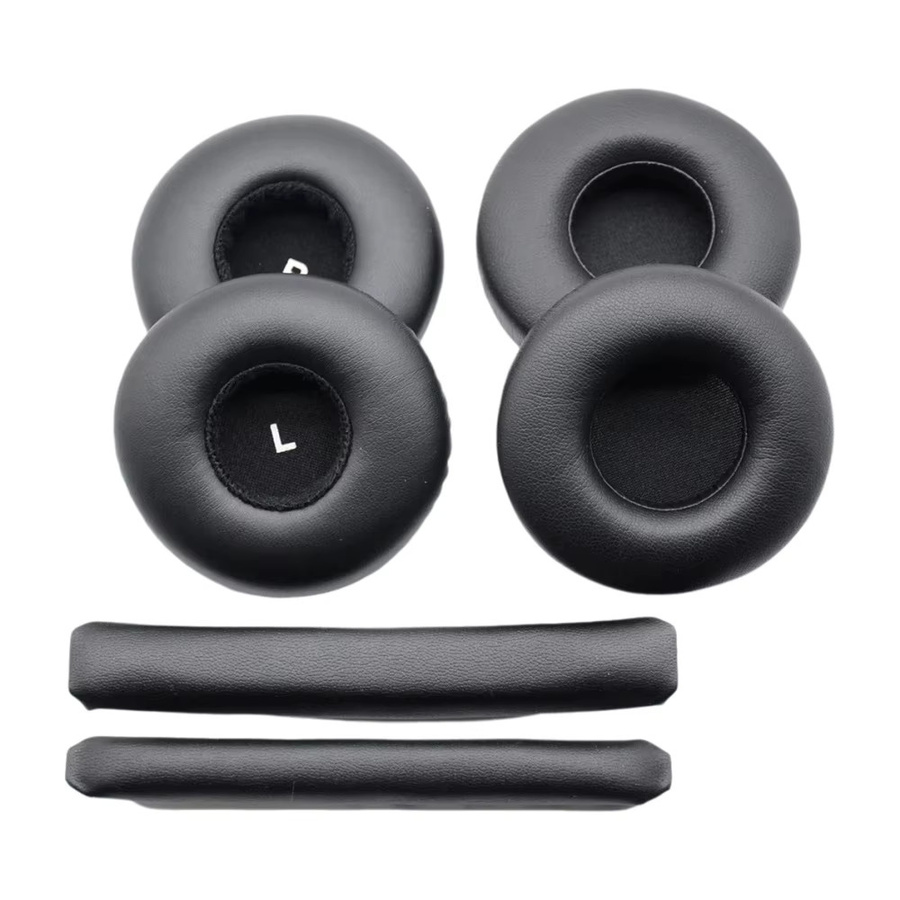 Ersatz-Ohrpolster und Kopfbügel-Kissenbezug Set für AKG Y50 Y55 Y50BT Bluetooth-Kopfhörer in Schwarz - Bild 5