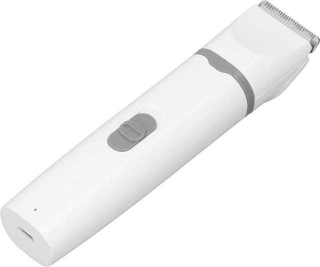 Koogeelife Elektrischer Tierhaarschneider Multifunktionaler Trimmer und Pflegeset für Nägel, Weiß - Bild 1