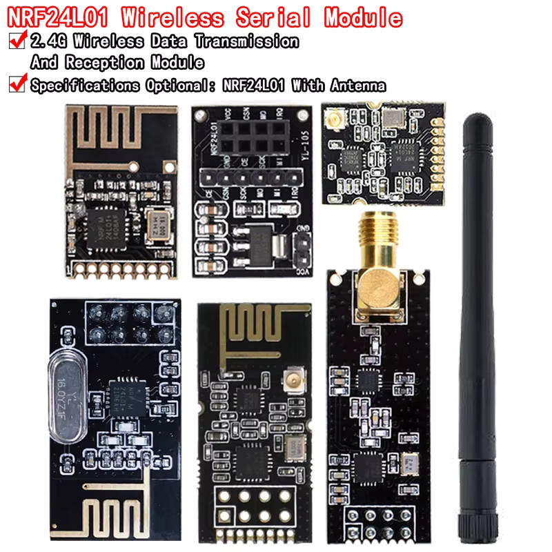 Si Tai&SH NRF24L01+ 2,4G drahtloses Datenübertragungsmodul mit PA+LNA Upgrade-Version für Arduino in Schwarz - Bild 3