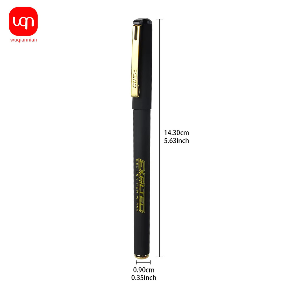 WQN Gel-Neutralstift mit schwarzer Tinte und 0,5 mm Spitze für Schule und Business - Bild 3
