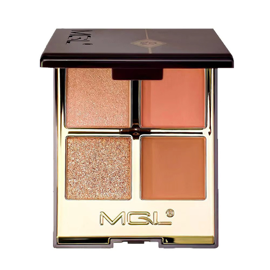 Jaysuing Lidschatten-Palette, Rosa-Braun, Matt und Glitzer - Bild 5