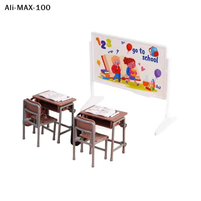 JTZTF Klassenzimmer-Dekorationsspielzeug, Puppenhaus-Zubehör, 1-teiliges Set - Bild 2