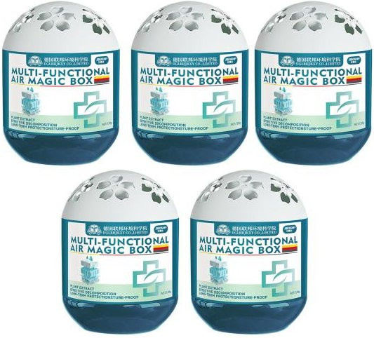 PurePal Luftreiniger mit Automatikmodus in Weiß für Zuhause, Büro und Haustierbereiche, 5er-Pack - Bild 1