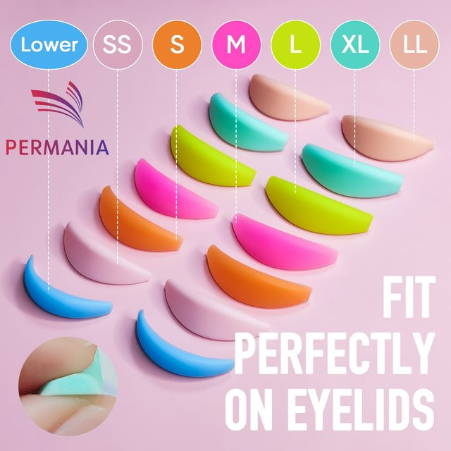 PERMANIA Wimpernlifting-Set L-Curl, 14-teilig, Unisex - Bild 1