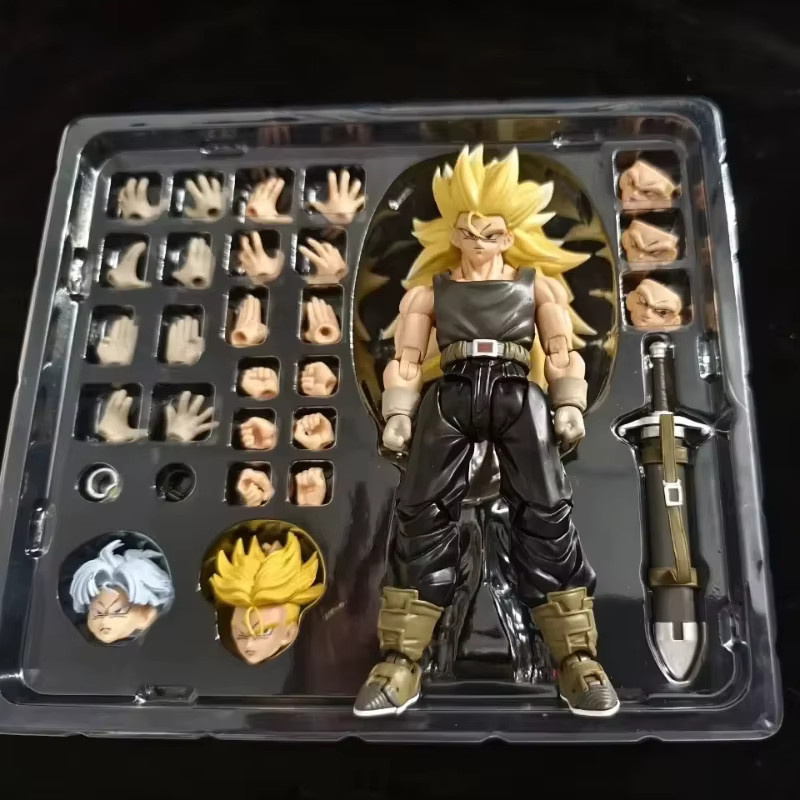 Bandai Dragon Ball Z Son Trunks Ssj3 Super Saiyan 3, Actionfigur - Bild 3