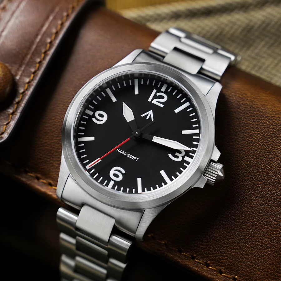 Militado Armbanduhr, Quarz, Edelstahl, 36 mm, Herren - Bild 3