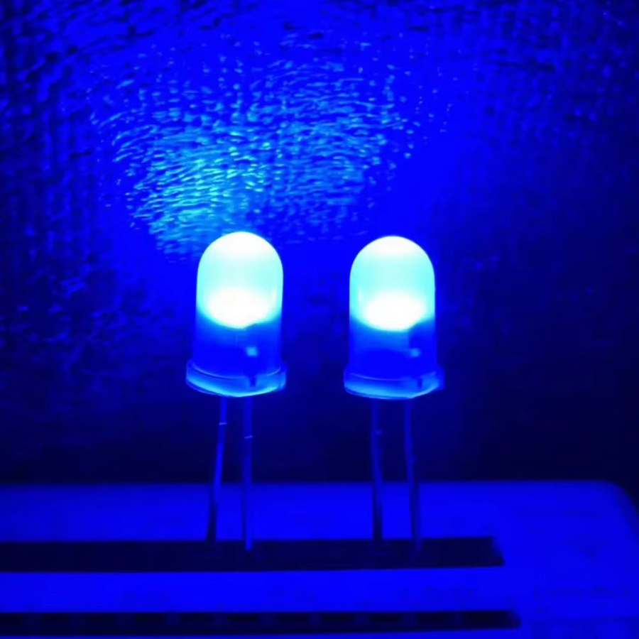 Mehrfarbige LED-Dioden Set in 3 mm und 5 mm mit RGB-Farben Rot, Grün, Blau, Gelb, Orange und Weiß - Bild 1