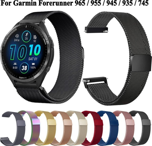 yunfook Uhrenarmband Milanese Loop, Edelstahl, Silber, Unisex, 22 mm - Bild 1