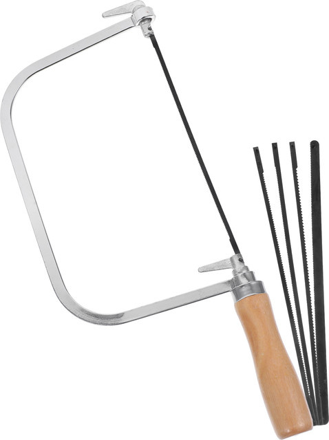 Tragbare Japanische Handsäge mit Holzgriff für präzise Holzbearbeitung und Handwerk, Farbe: Silber - Bild 1