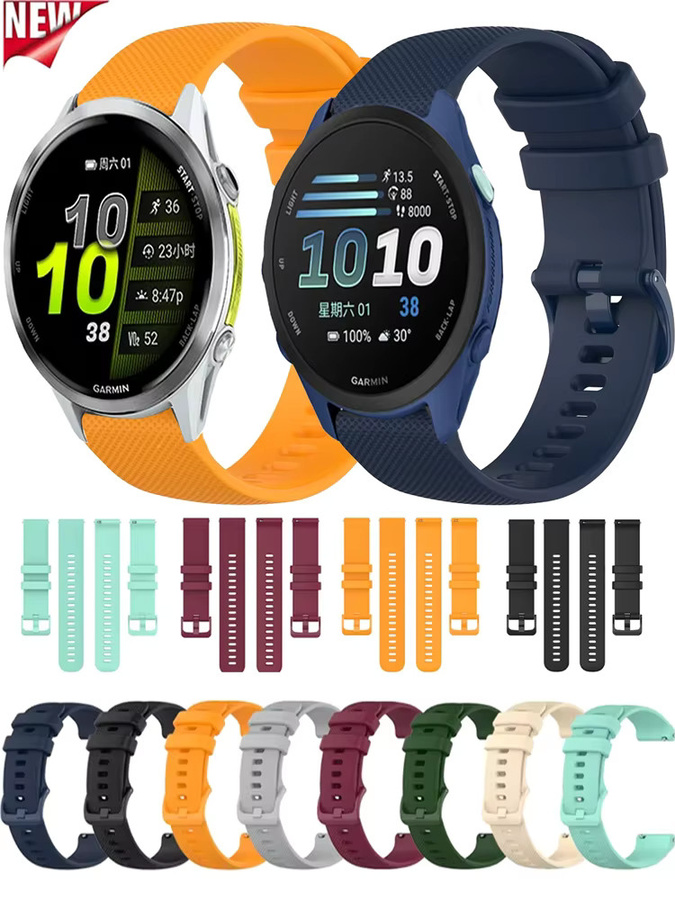 Garmin Uhrenarmband Silikon, Unisex - Bild 4