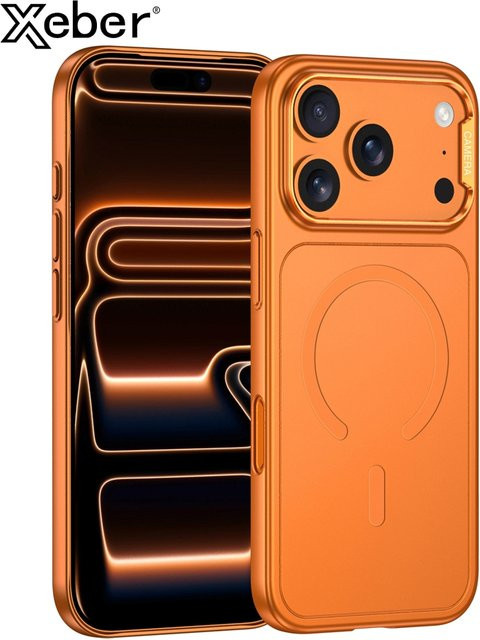 Apple iPhone 17 Pro Max MagSafe Schutzhülle Ultra Dünn in Orange - Bild 1