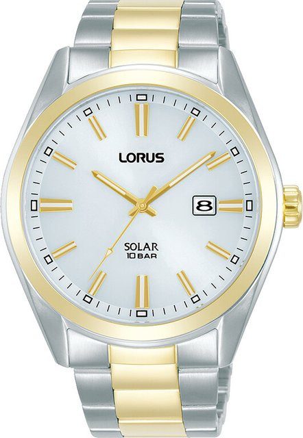 Lorus Armbanduhr Solar, Edelstahl, 42 mm, Herren, 10 ATM - Bild 1