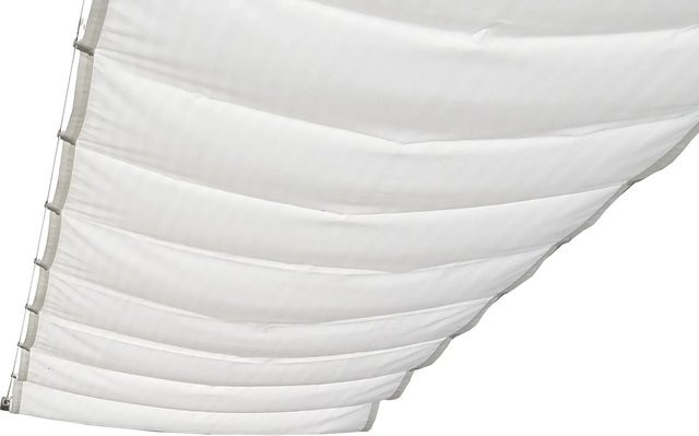 Peddy Shield Bausatz Pergola mit Sonnensegel aus Polyester in Hellgrau, B/T: 330 x 200 cm - Bild 1