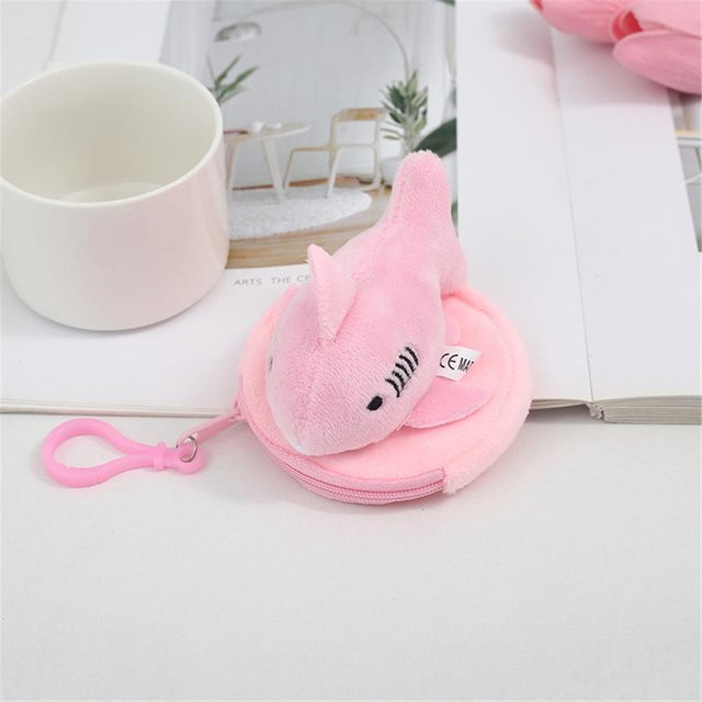 Yiran toy Haifisch Plüschtier Tasche, Plüsch Münzbörse, 36-teiliges Set - Bild 1
