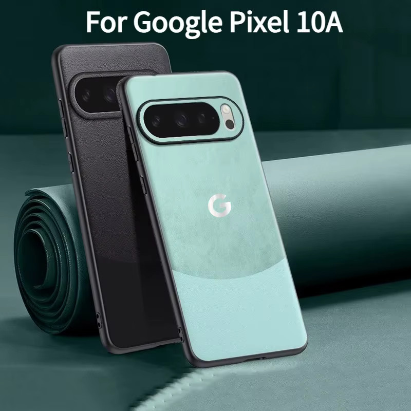 Business-Schutzhülle aus PU-Leder für Google Pixel 10A 9 Pro XL 8 7 6 A Pro in Grün - Bild 2