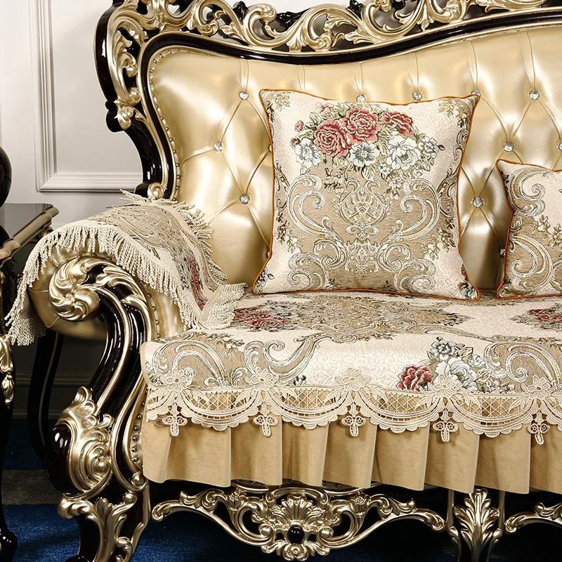 Sofakissen Your Warm Home im Big Hem-Stil, rutschfest und waschbar, rechteckiges Sitztuch aus Jacquard-Polyester, Mehrfarbig, B: 80 cm, T: 75 cm - Bild 2