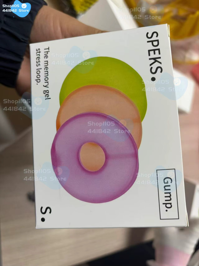 Speks Gump Loop Druckball Multicolour Gel-Squishy-Spielzeug zur Sensorik und zum Stressabbau für Kinder und Erwachsene - Bild 4