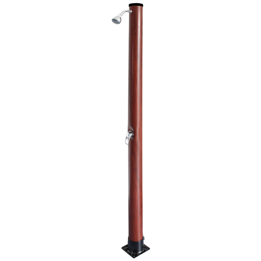Gre Solardusche in Holzoptik aus PVC, Farbe Holzfarben - Bild 2