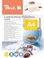 Laminierfolie A4 125mic PP525-22 transparent in Peach - Bild 1