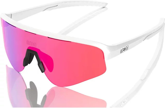 Neon Arrow 2.0 Air Sonnenbrille, Wrap, Vollrand, TR90, Red, White, Unisex - Bild 1