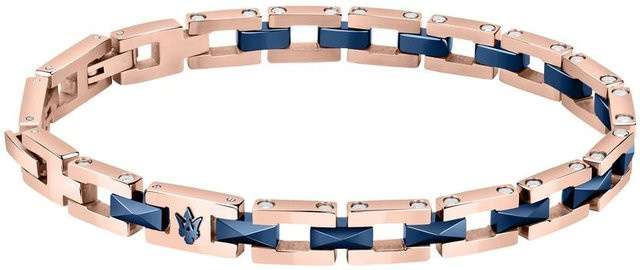 Maserati Jewels Armband Edelstahl und Keramik, Roségold, Herren - Bild 1