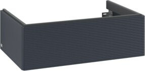 V&B Waschtischunterschrank Antao mit Auszugbeleuchtung, Farbe Weiß lackiert, B/T/H: 78,8 x 49,6 x 25,6 cm - Bild 1