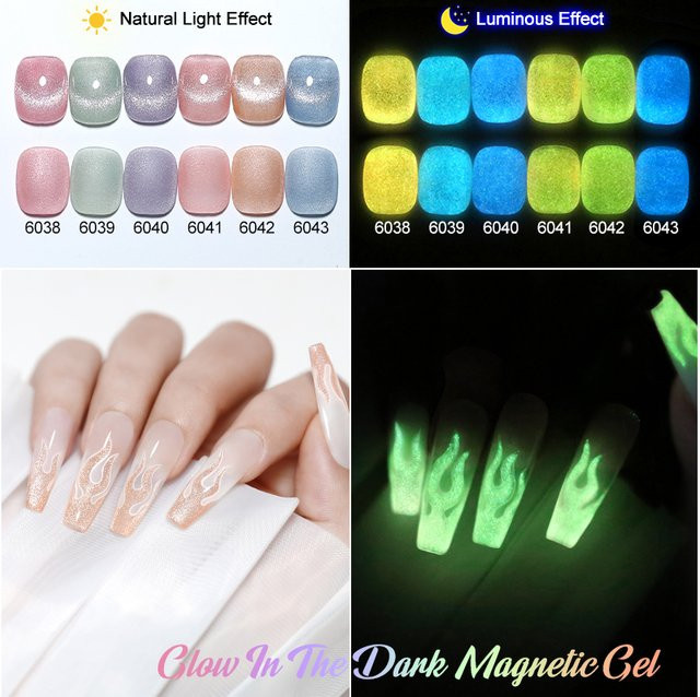 Clou Beaute UV-Gel Nagellack, schimmernd - Bild 1