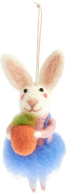 Rico Design Aufhänger Filz-Hase mit Möhre für Ostern und Frühling - Bild 1